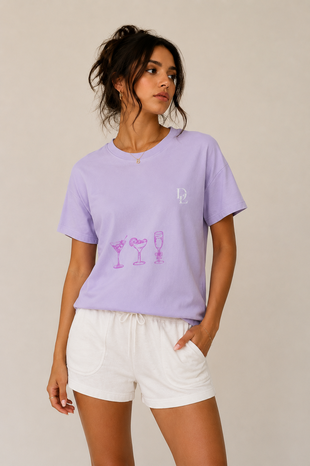 Cocktails Oversized Tee