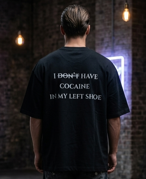 No Cocaine Oversized Tee